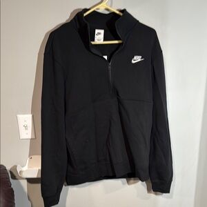 Nike Black Quarter-Zip Pullover